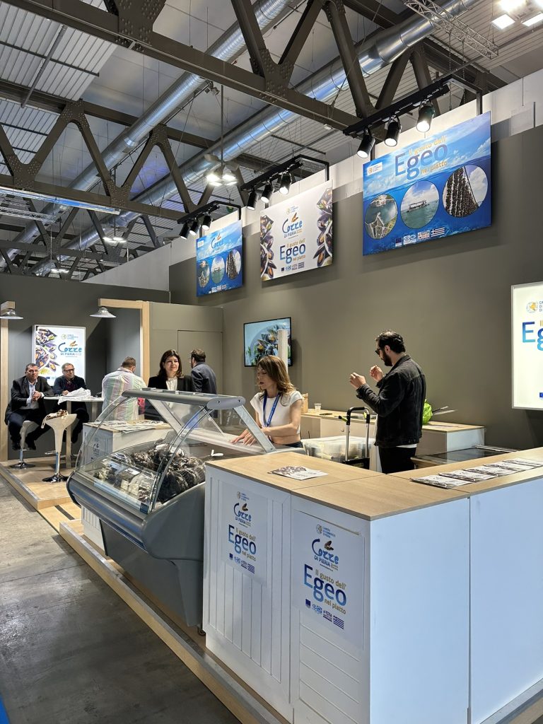 Τα Μύδια Πιερίας συμμετείχαν στην έκθεση «TUTTOFOOD 2023» στο Μιλάνο με πρωτοβουλία του Επιμελητηρίου Πιερίας