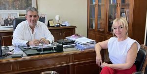 Συνάντηση του Προέδρου του Επιμελητηρίου με την Αντιπεριφερειάρχη Πιερίας