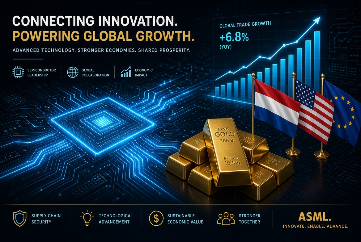 netherlands economy semiconductors gold reserves 2026